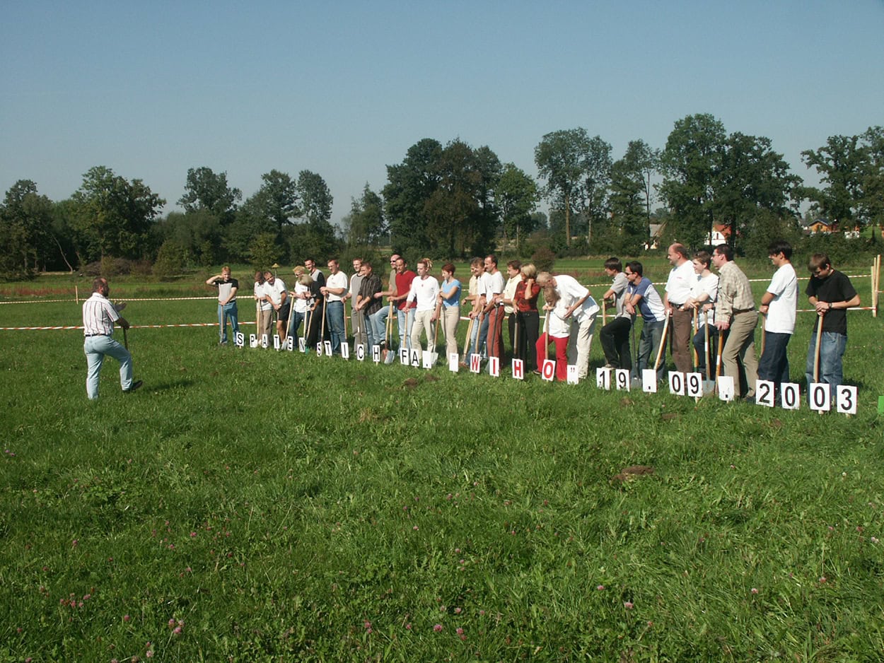 Spatenstich 2003